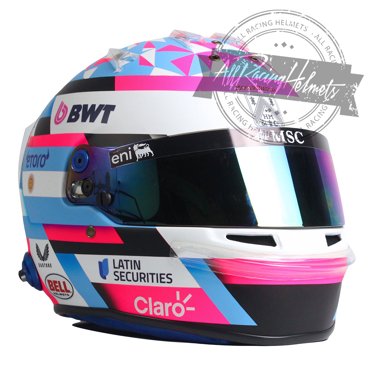 Franco Colapinto 2026 F1 Replica Helmet 1:1 Scale