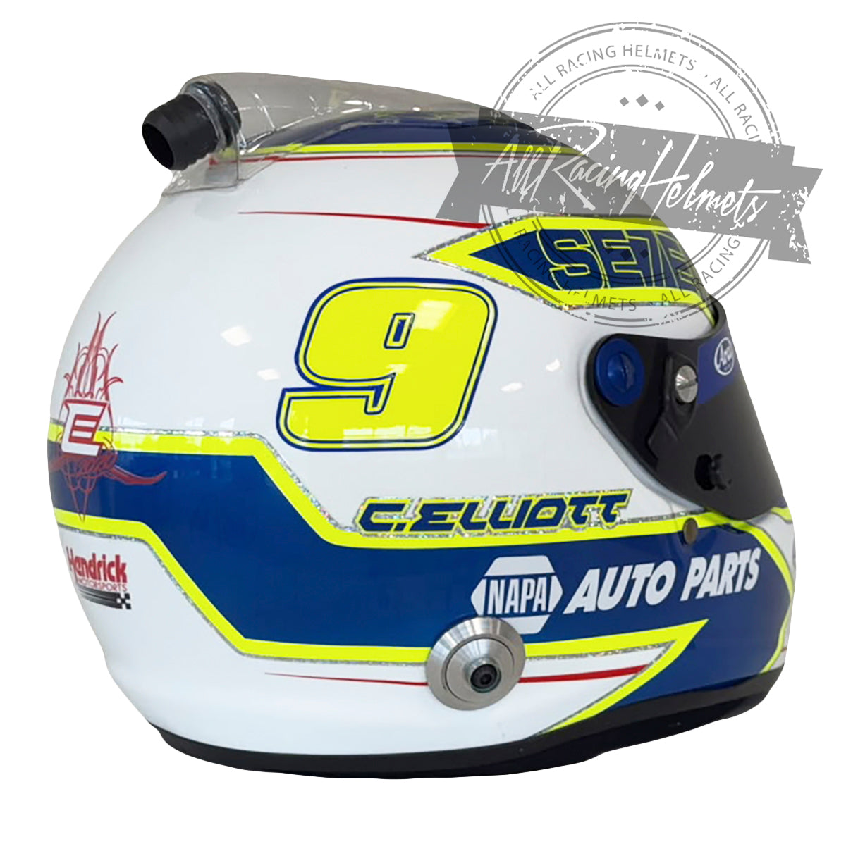 Chase Elliott #9 NASCAR 2020 Cup Series Champion Replica Helmet Scale 1:1
