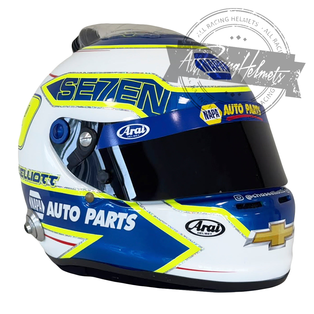 Chase Elliott #9 NASCAR 2020 Cup Series Champion Replica Helmet Scale 1:1