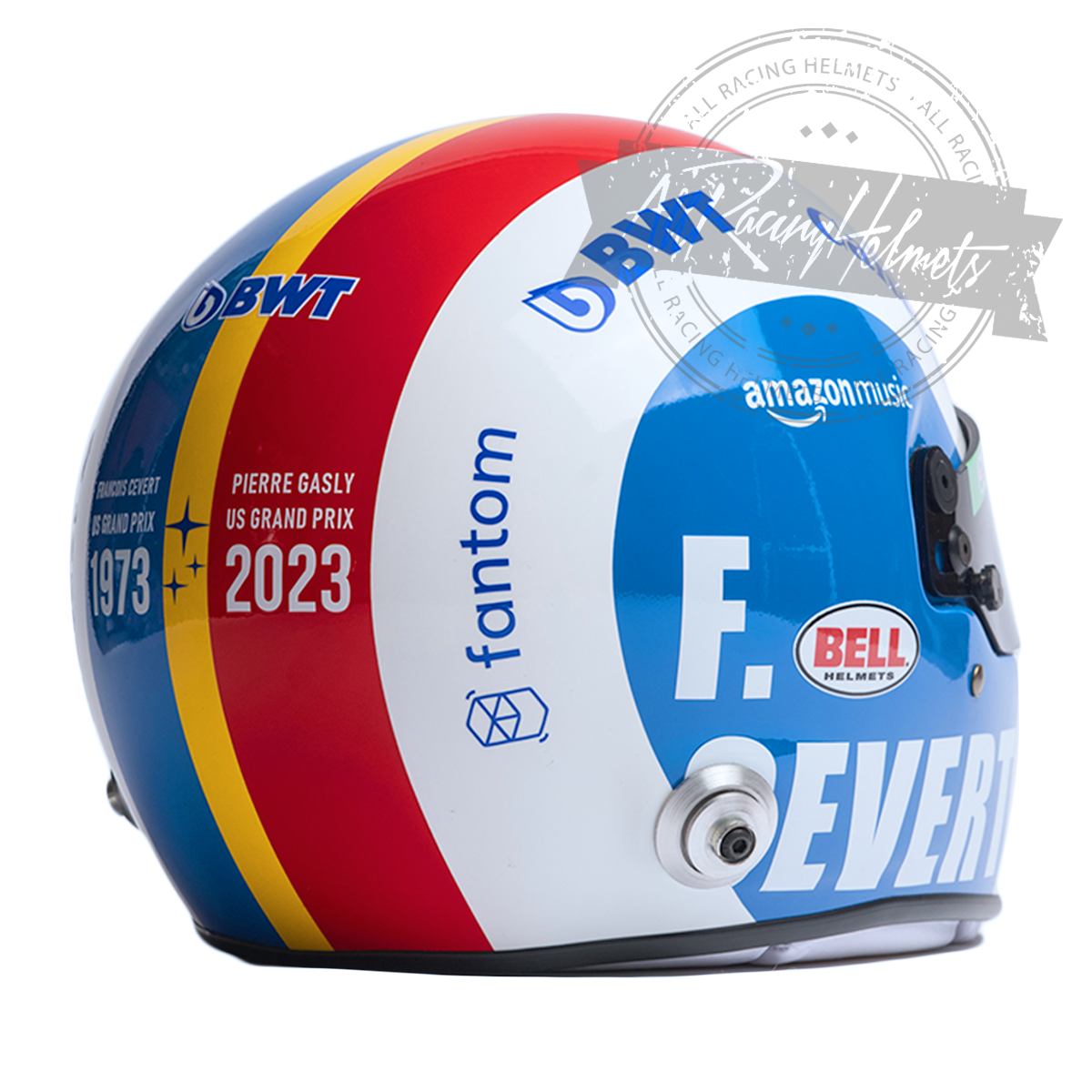 Casque Réplique F1 Pierre Gasly 2023 GP Austin Échelle 1:1