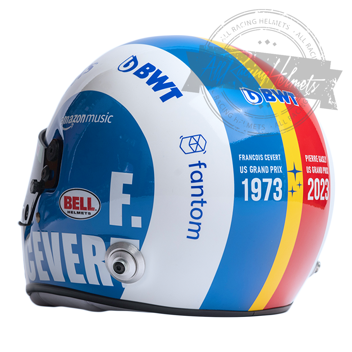 Casque Réplique F1 Pierre Gasly 2023 GP Austin Échelle 1:1