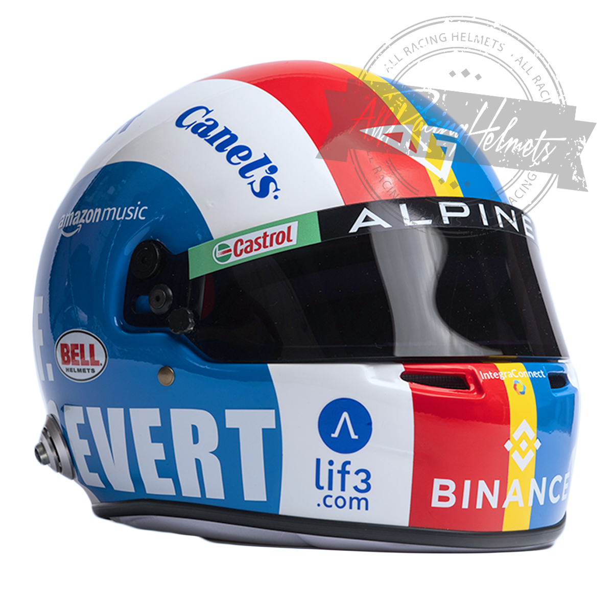 Casque Réplique F1 Pierre Gasly 2023 GP Austin Échelle 1:1