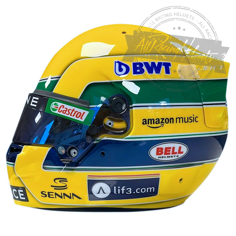 Pierre Gasly 2024 Imola GP F1 Replica Helmet Scale 1:1