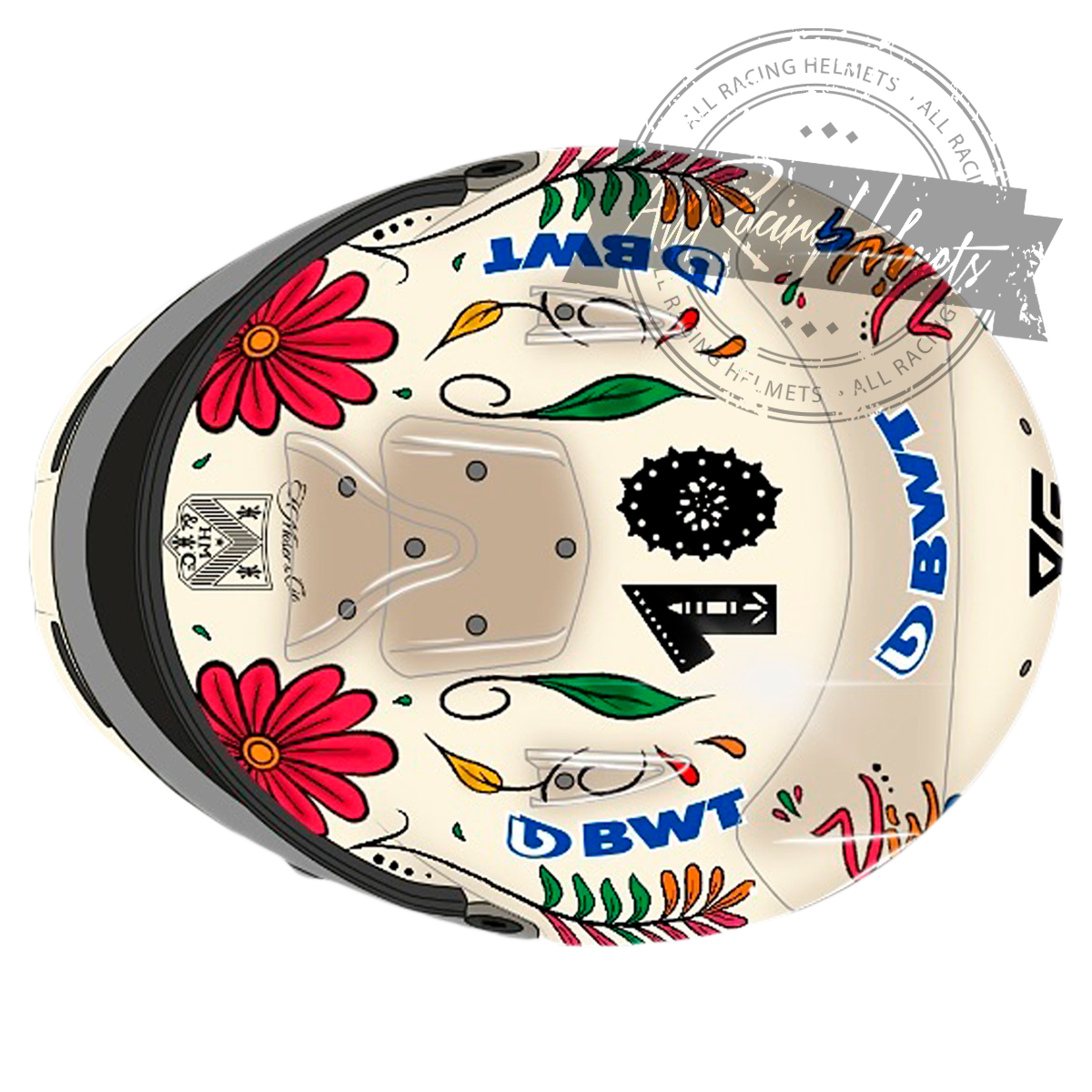 Pierre Gasly 2024 Mexico GP F1 Replica Helmet 1:1 Scale