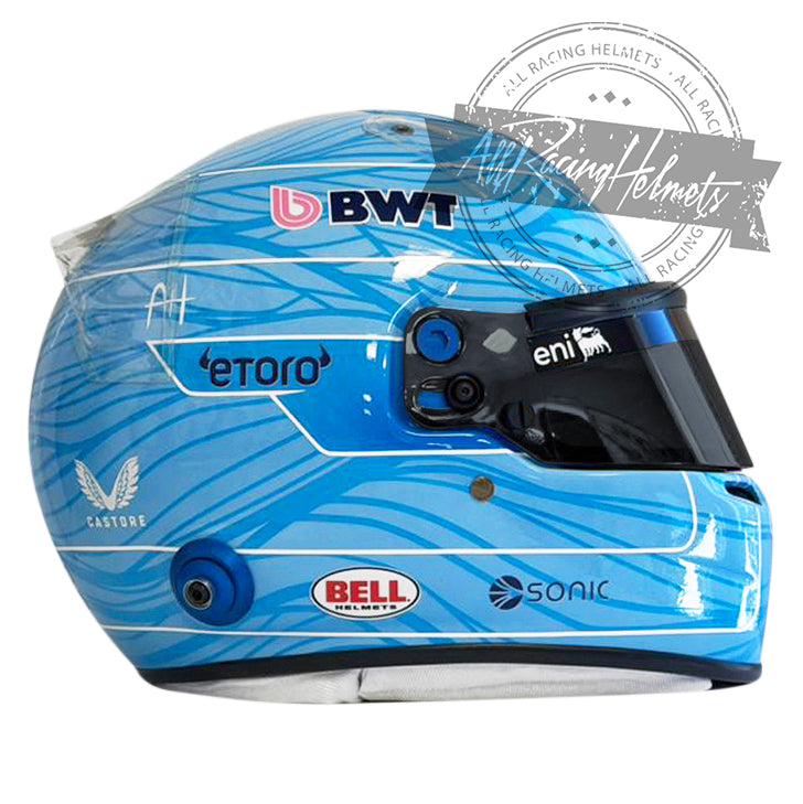 Casco Replica de Franco Colapinto F1 2026 Escala 1:1
