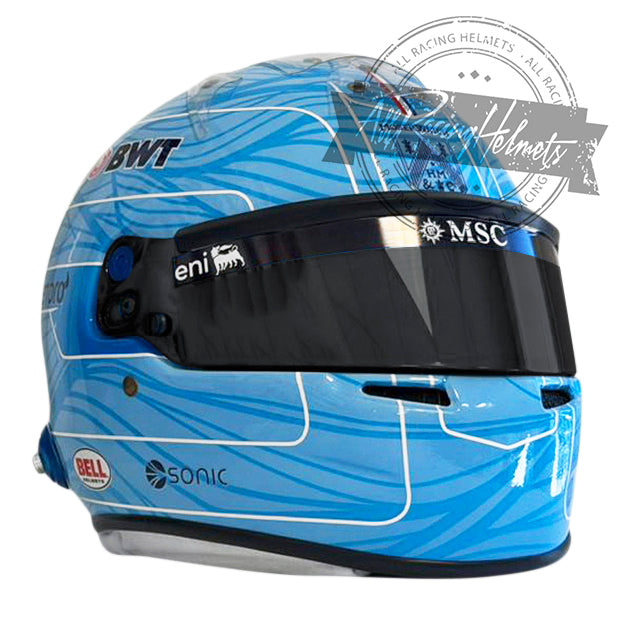 Casco Replica de Franco Colapinto F1 2026 Escala 1:1