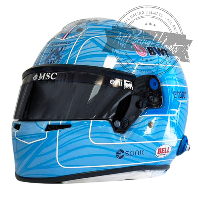 Casco Replica de Franco Colapinto F1 2026 Escala 1:1
