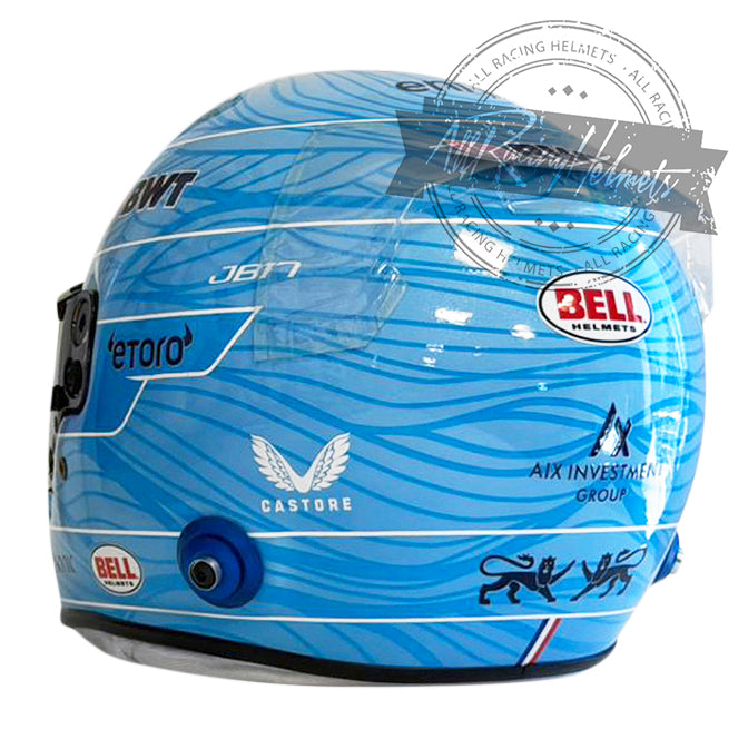 Casco Replica de Franco Colapinto F1 2026 Escala 1:1