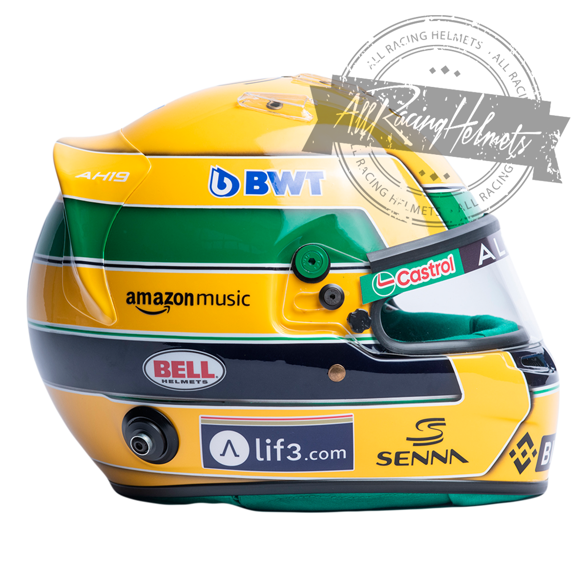 Pierre Gasly 2024 Imola GP F1 Replica Helmet 1:1 Scale