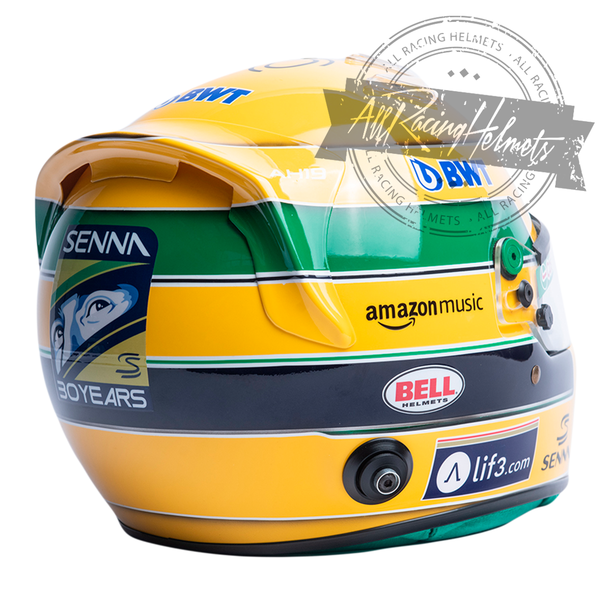 Pierre Gasly 2024 Imola GP F1 Replica Helmet 1:1 Scale