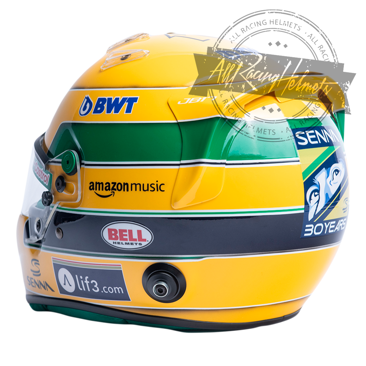 Pierre Gasly 2024 Imola GP F1 Replica Helmet 1:1 Scale
