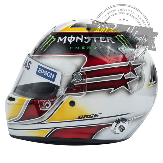 Casque réplique F1 Lewis Hamilton 2021 Échelle 1:1