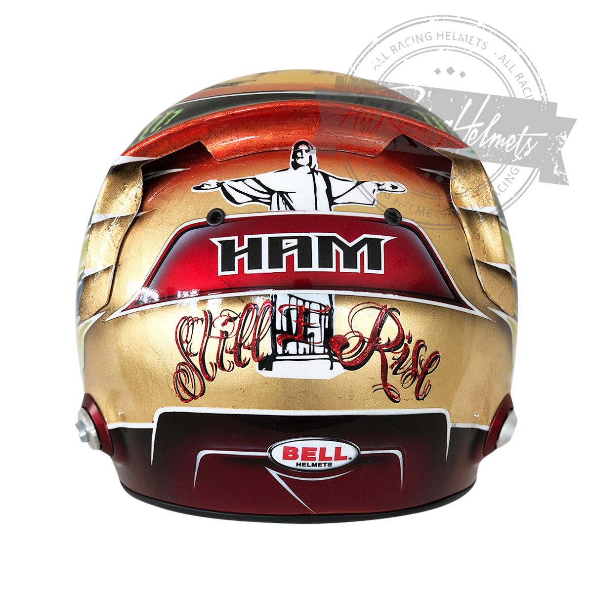 Lewis Hamilton 2017 Abu Dhabi GP F1 Replica Helmet | Full Scale 1:1