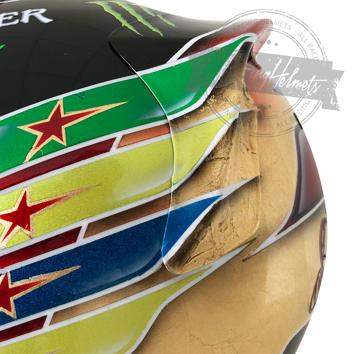 Lewis Hamilton 2017 Abu Dhabi GP F1 Replica Helmet 1:1 Scale