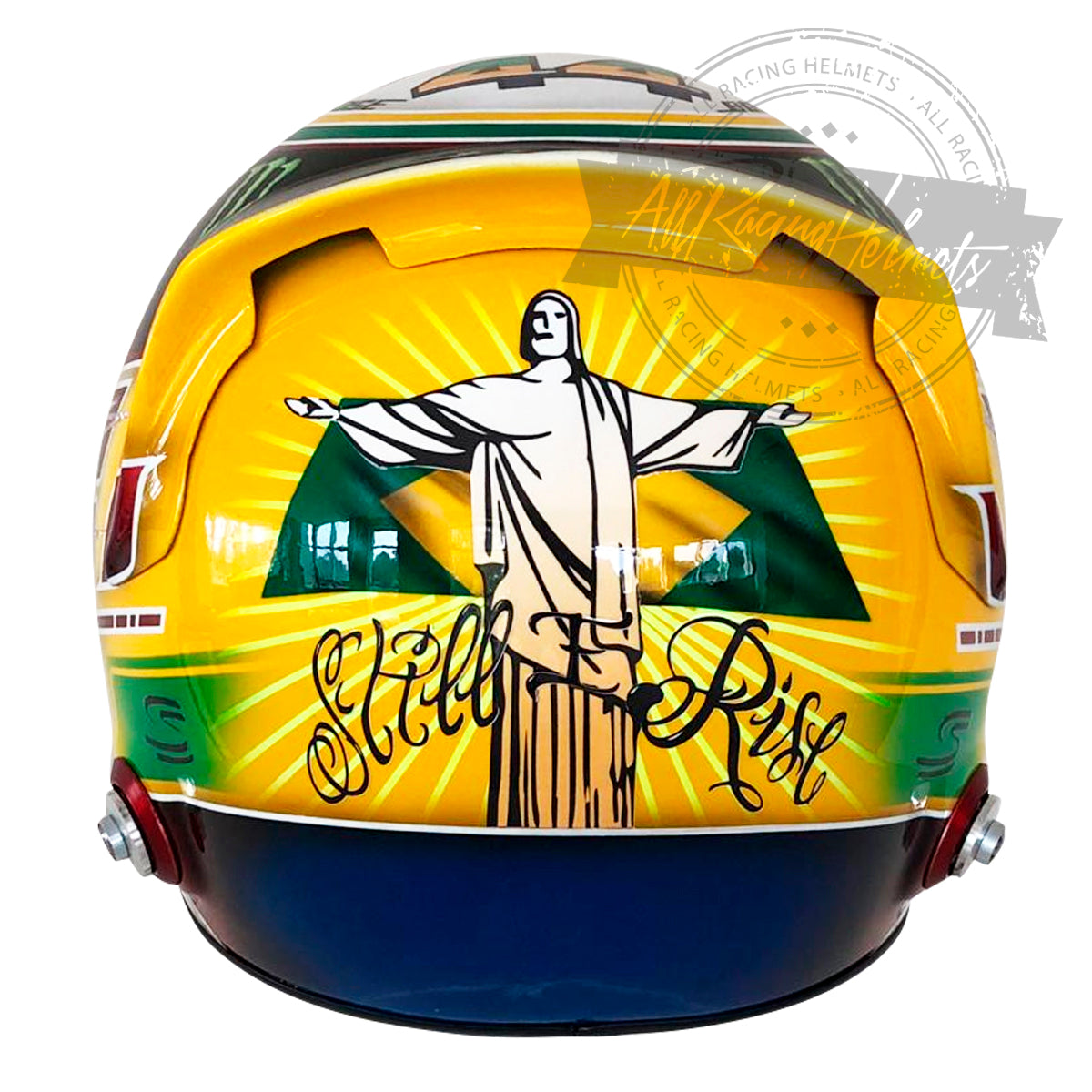 Lewis Hamilton 2018 Brazil GP F1 Replica Helmet 1:1 Scale