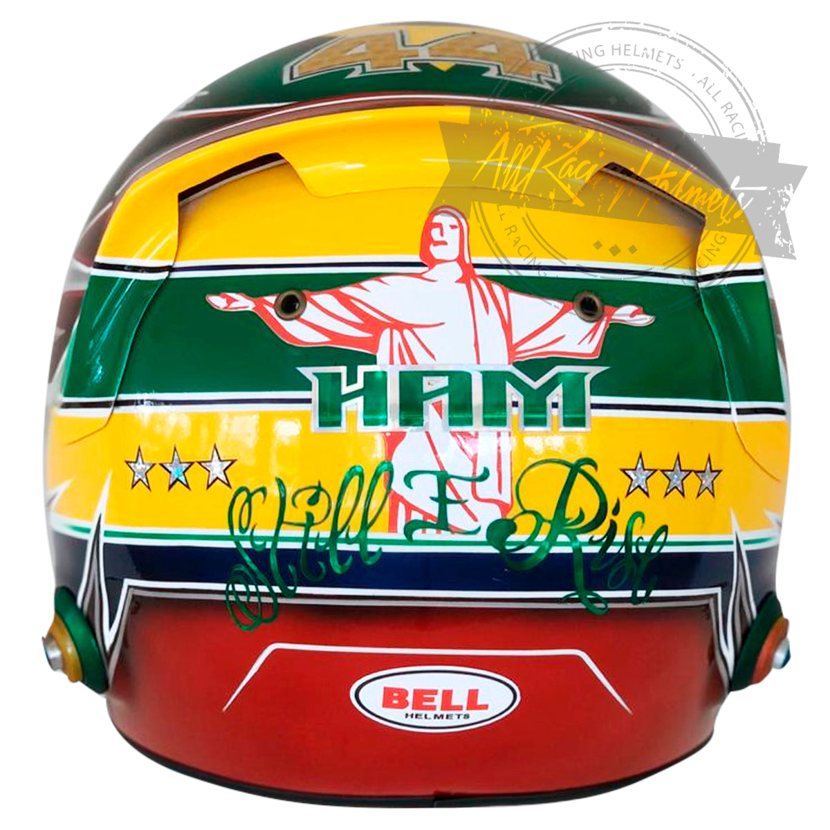 Lewis Hamilton 2019 Brazil GP F1 Replica Helmet 1:1 Scale