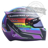 Lewis Hamilton 2021 "Rainbow" F1 Qatar Grand Prix Replica Helmet Scale 1:1