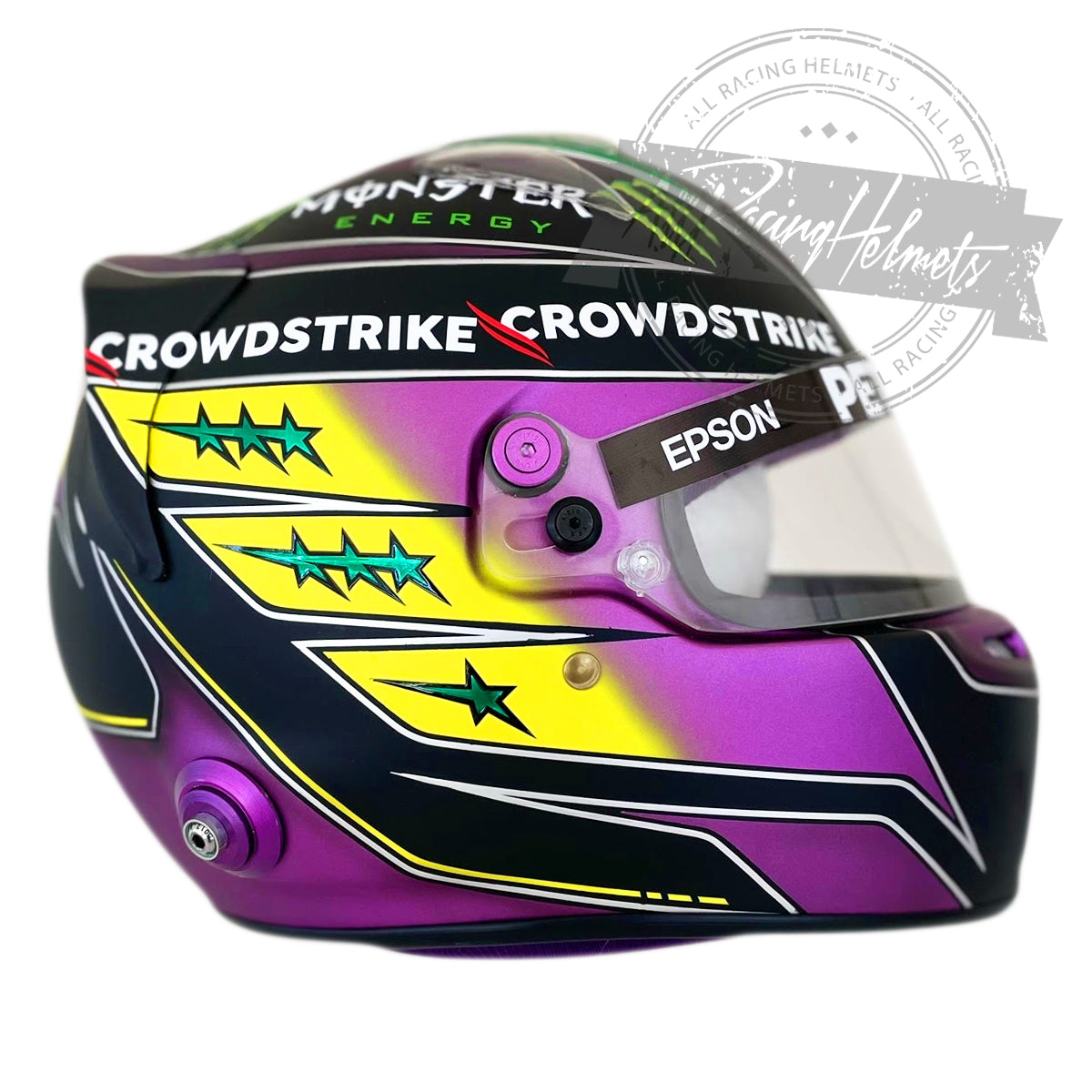 Casco Réplica Lewis Hamilton F1 2021 Escala 1:1