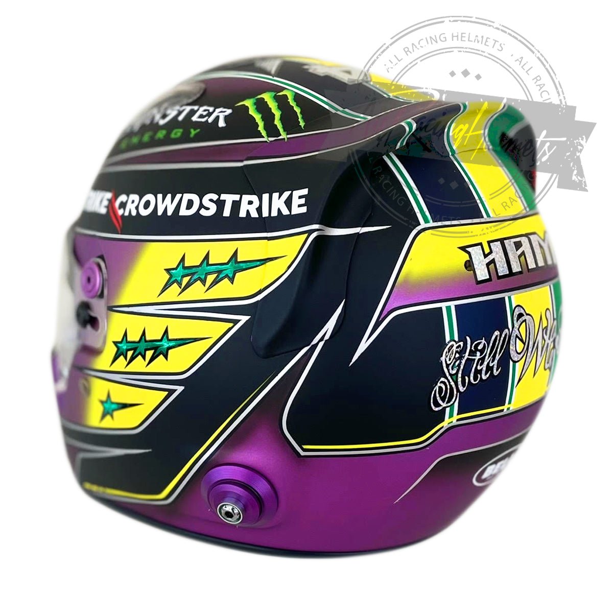 Casco Réplica Lewis Hamilton F1 2021 Escala 1:1