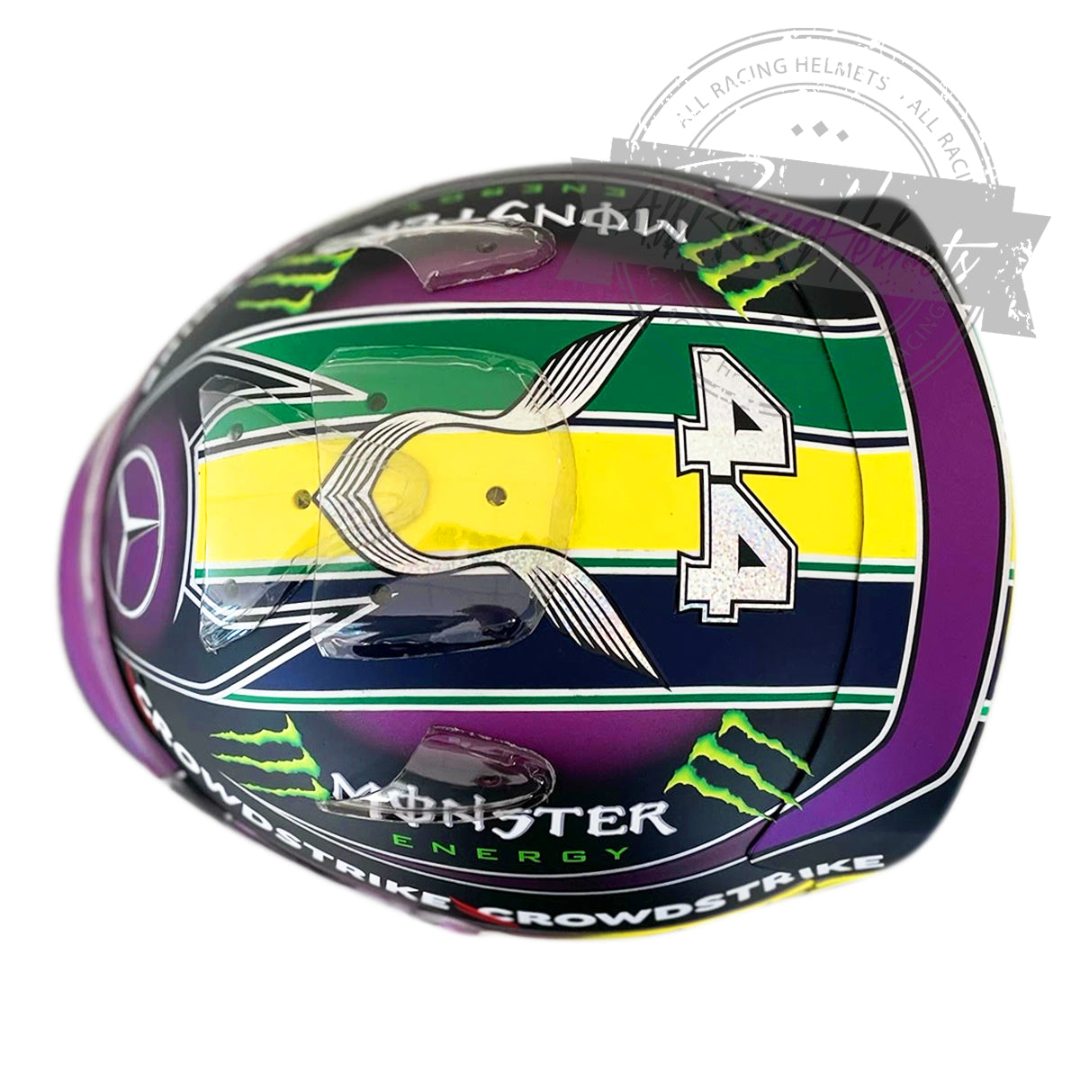 Casco Réplica Lewis Hamilton F1 2021 Escala 1:1