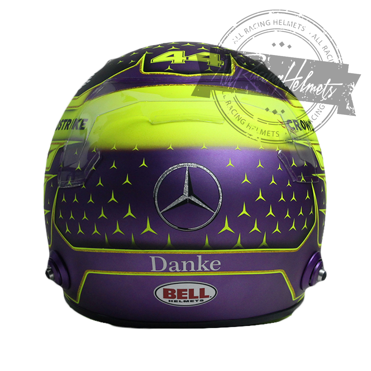 Lewis Hamilton 2024 Abu Dhabi F1 Replica Helmet 1:1 Scale