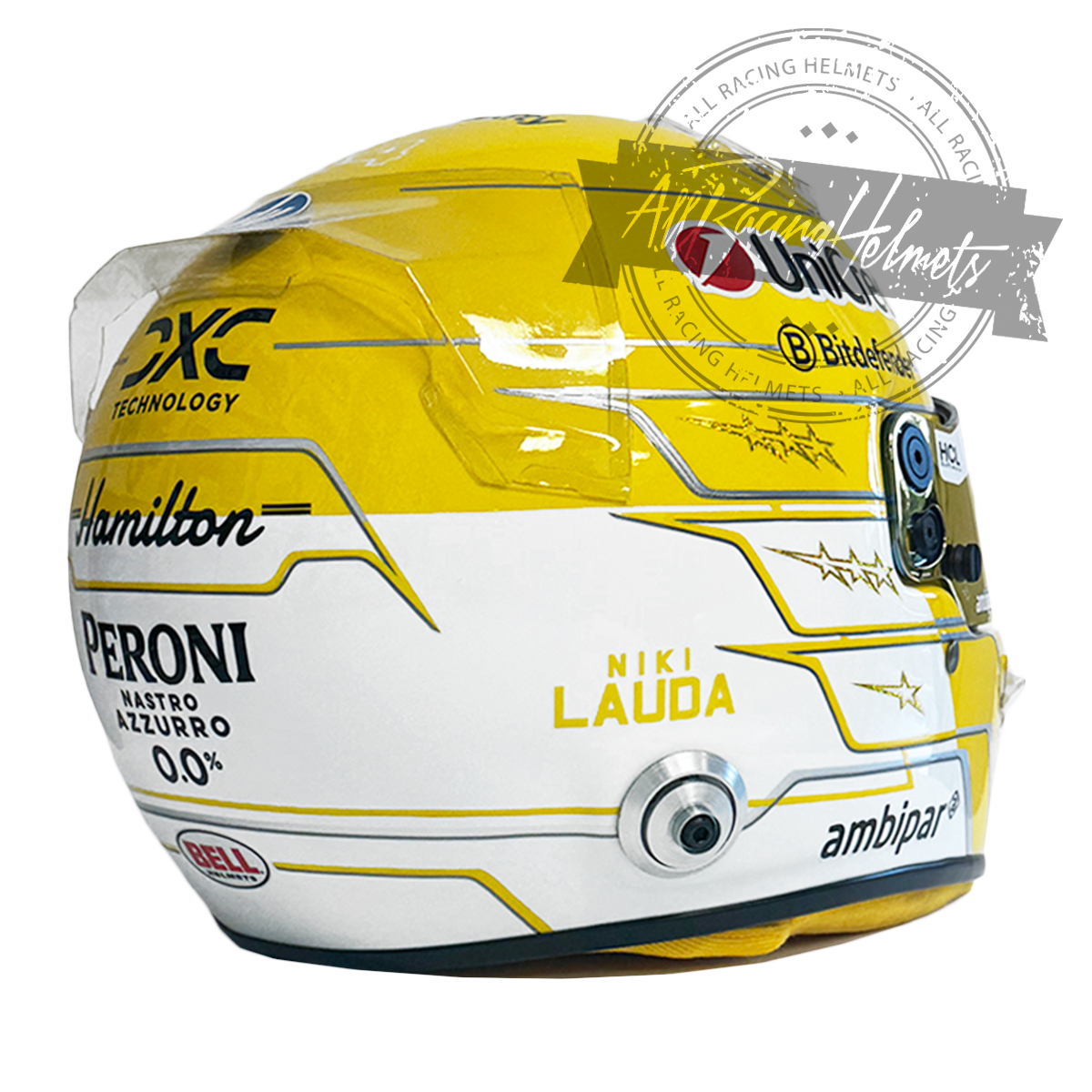 Lewis Hamilton 2025 Monza Grand Prix F1 Replica Helmet 1:1 Scale