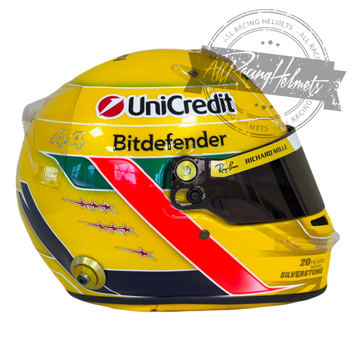 Casque Réplique F1 Lewis Hamilton 2026 Échelle 1:1