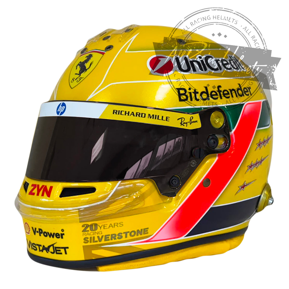Casque Réplique F1 Lewis Hamilton 2026 Échelle 1:1