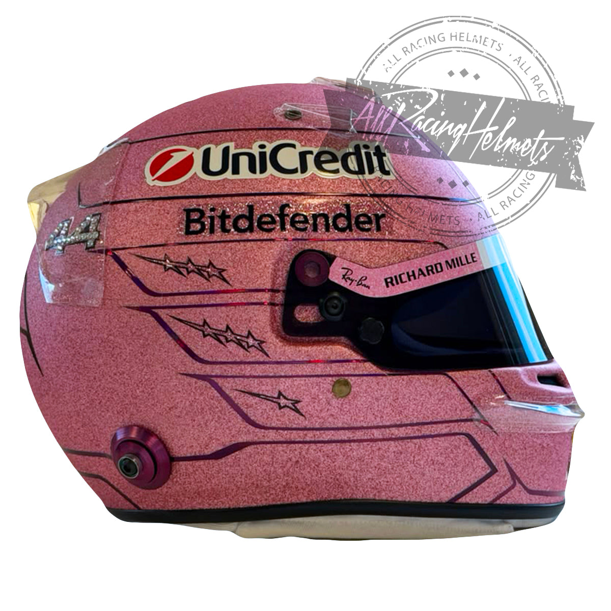 Lewis Hamilton 2026 F1 Monaco GP Replica Helmet | Full Scale 1:1