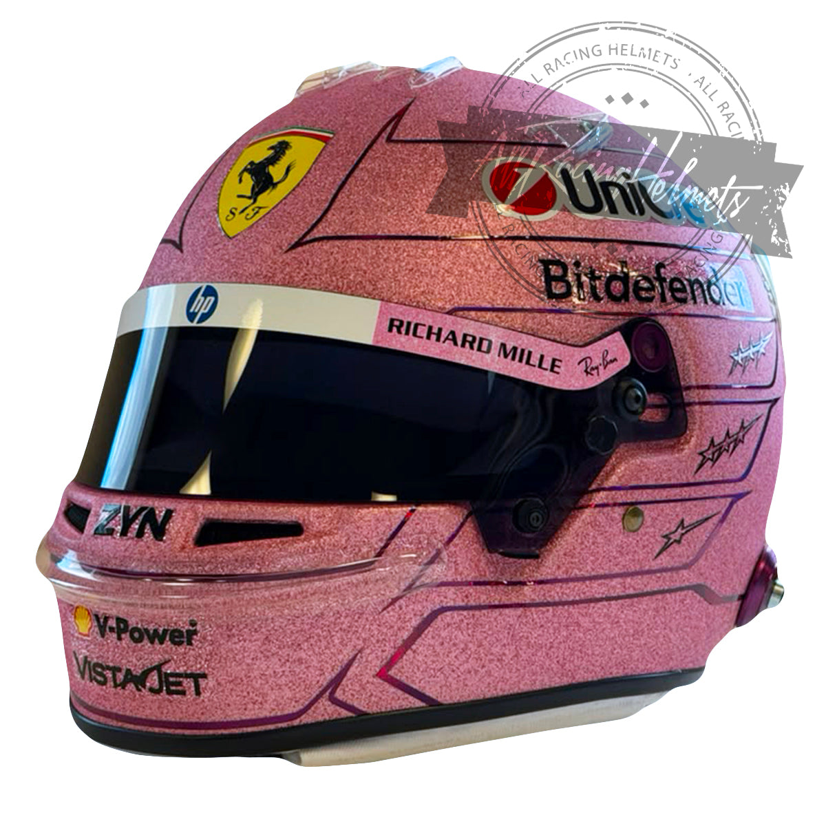 Lewis Hamilton 2026 F1 Monaco GP Replica Helmet | Full Scale 1:1