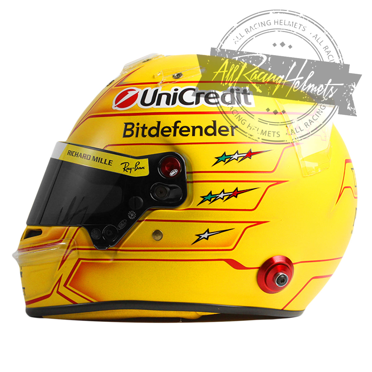 Lewis Hamilton 2026 F1 Italian Grand Prix Replica Helmet 1:1 Scale
