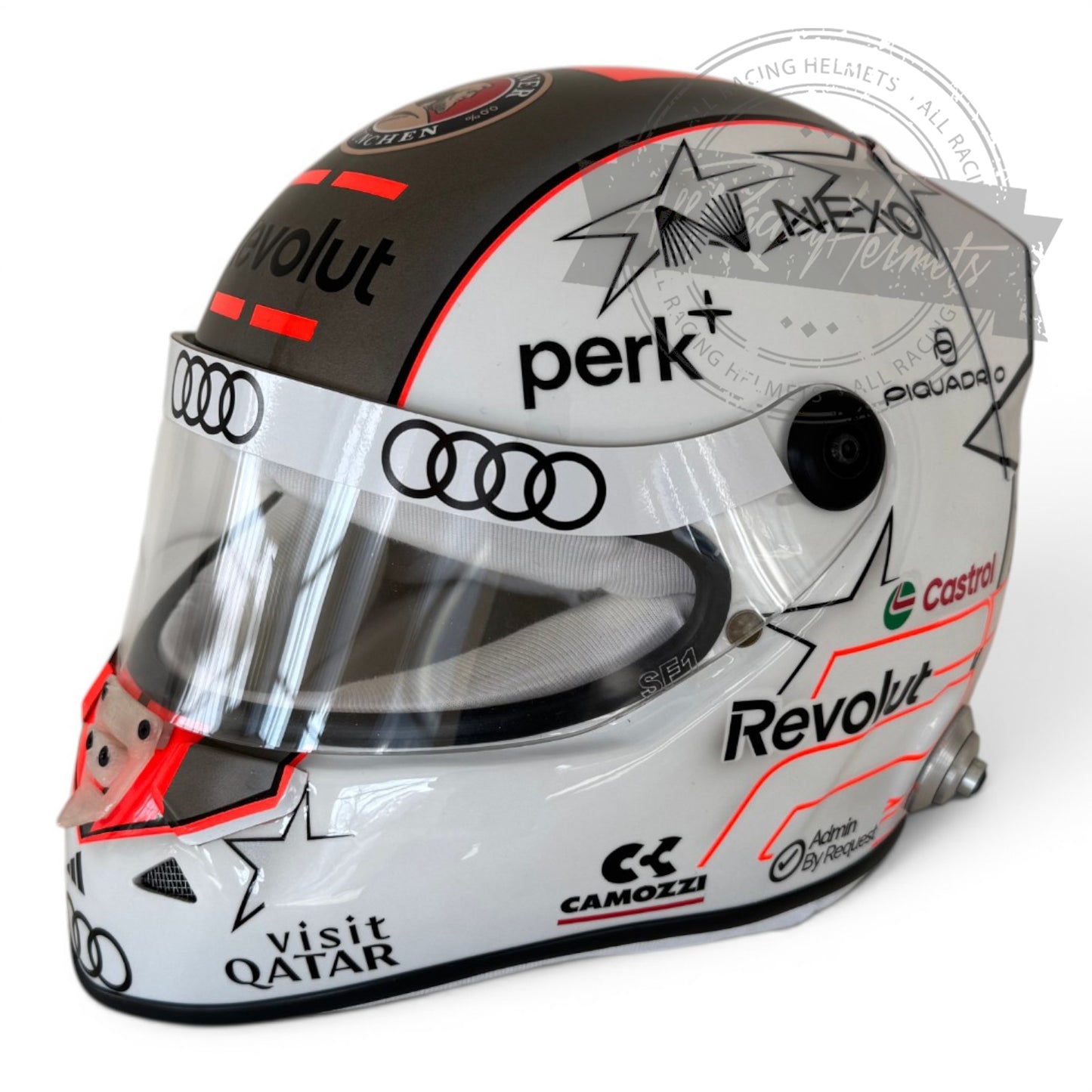 Casco Replica de Nico Hulkenberg F1 2026 F1 Escala 1:1