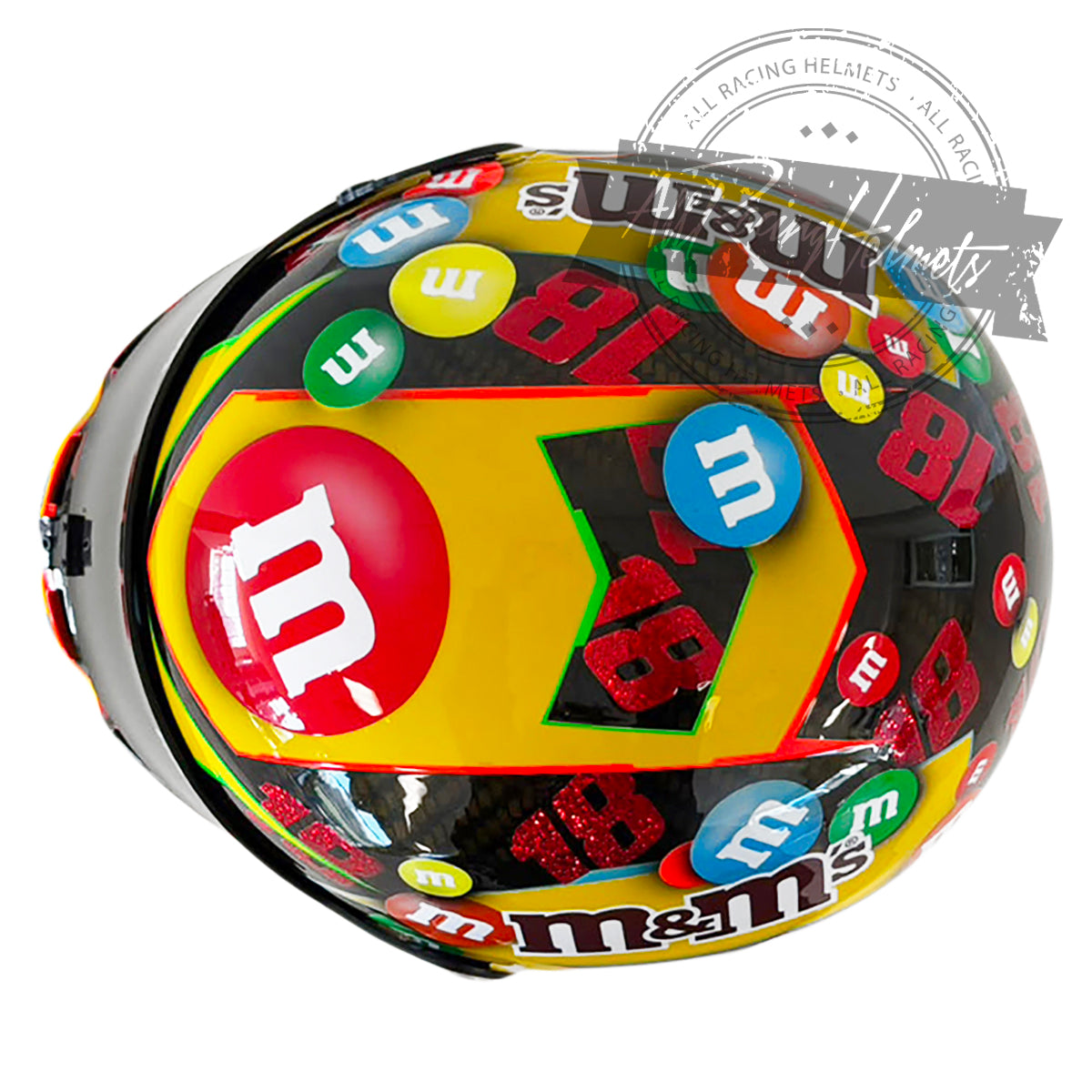 Kyle Busch Toyota #18 NASCAR Replica Helmet Scale 1:1