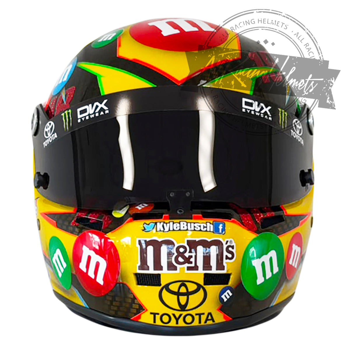 Kyle Busch Toyota #18 NASCAR Replica Helmet Scale 1:1