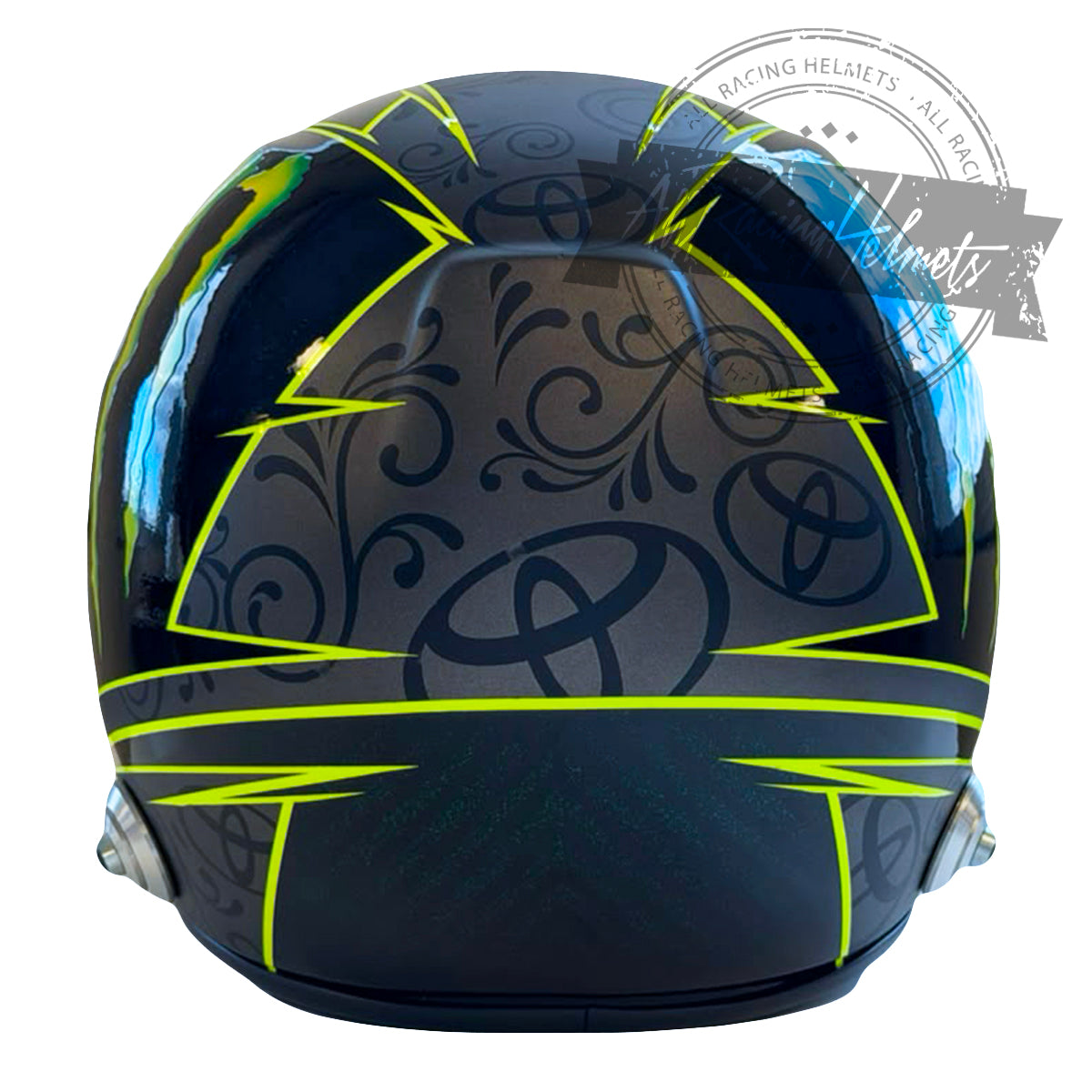 Casque réplique NASCAR Kyle Busch Toyota Monster #54 à l'échelle 1:1