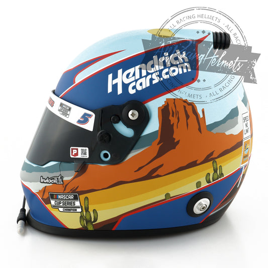 Kyle Larson #5 NASCAR 2021 Cup Series Champion Replica Helmet Scale 1:1