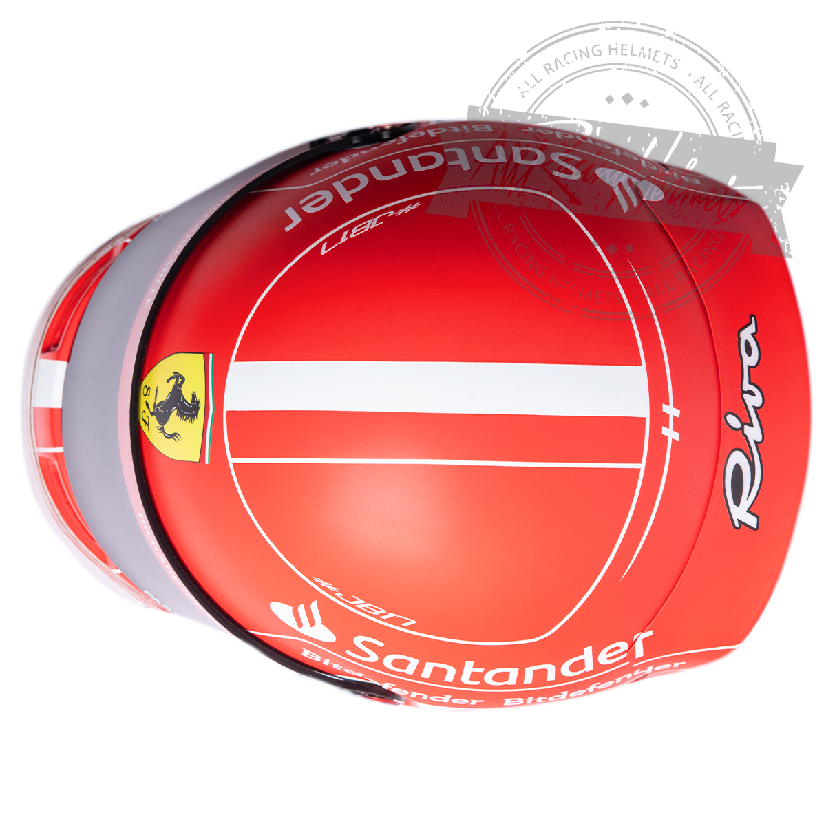 Casque réplique Charles Leclerc F1 2023 à l'échelle 1:1