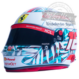 Charles Leclerc 2023 Miami Grand Prix F1 Replica Helmet Scale 1:1