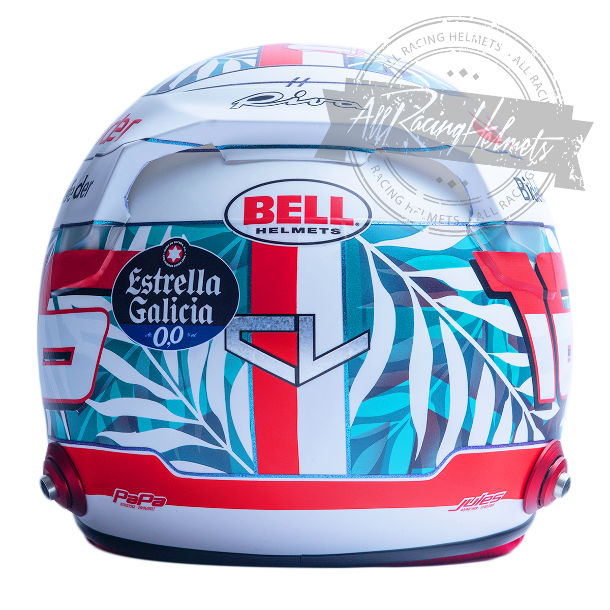 Charles Leclerc 2023 Miami GP F1 Replica Helmet 1:1 Scale