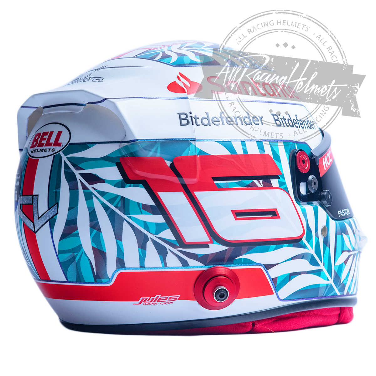 Charles Leclerc 2023 Miami GP F1 Replica Helmet 1:1 Scale
