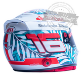 Charles Leclerc 2023 Miami Grand Prix F1 Replica Helmet Scale 1:1