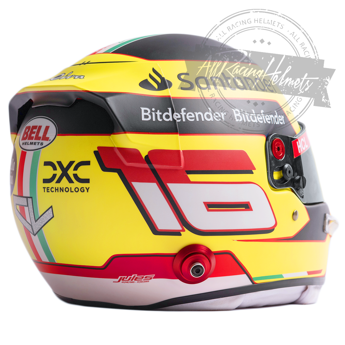 Casque Charles Leclerc 2023 Monza GP F1 Réplique Échelle 1:1