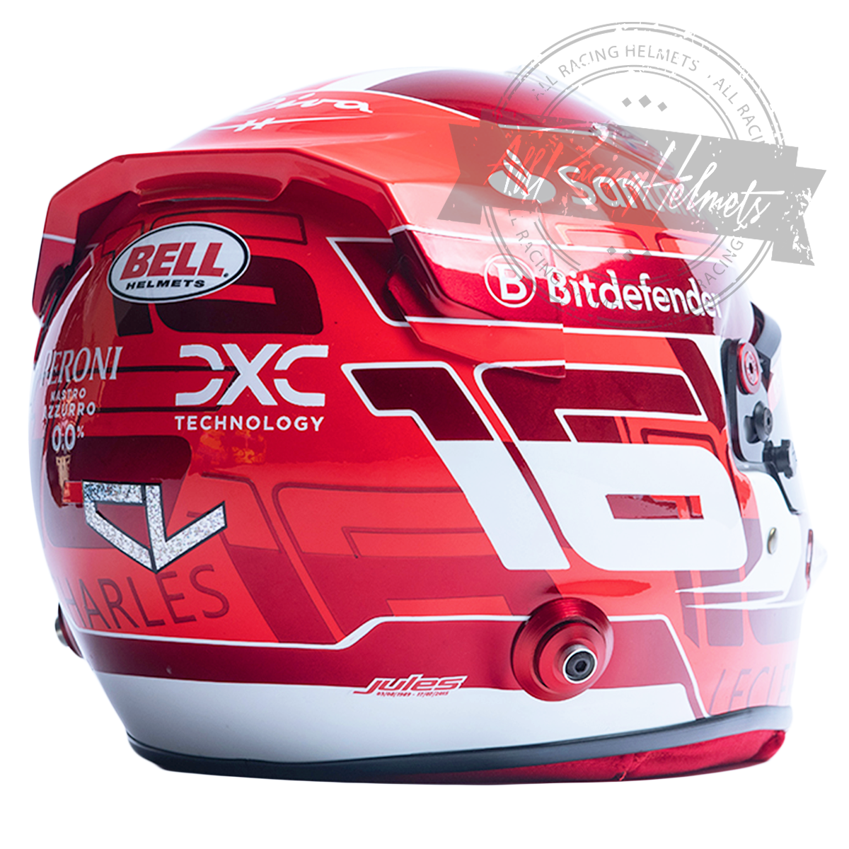 Charles Leclerc 2024 F1 Replica Helmet 1:1 Scale