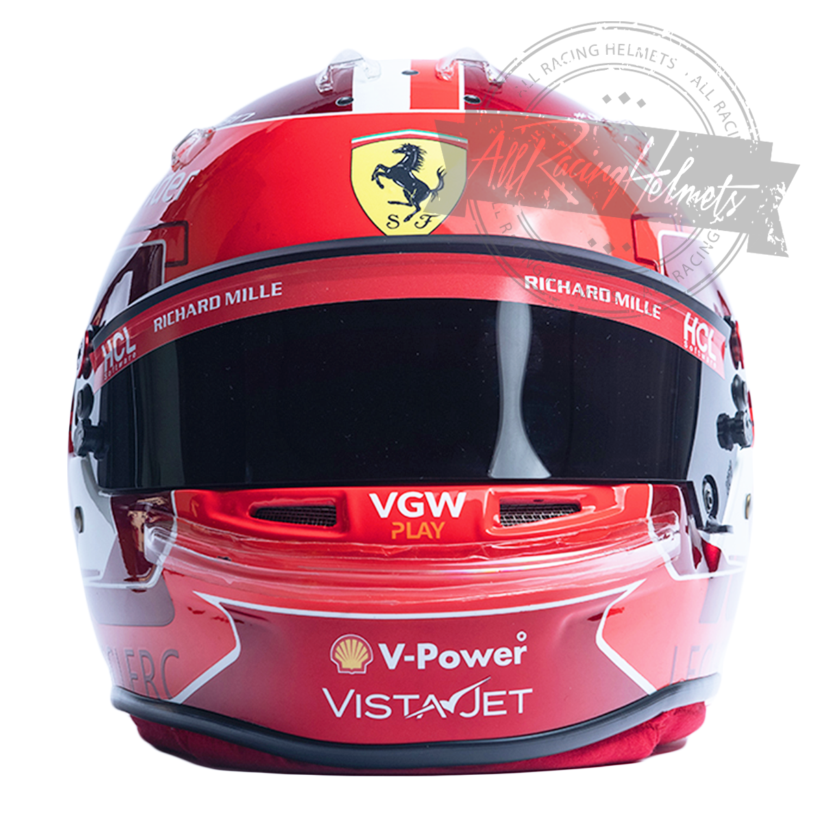 Charles Leclerc 2024 F1 Replica Helmet 1:1 Scale