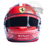 Charles Leclerc 2024 F1 Replica Helmet Scale 1:1