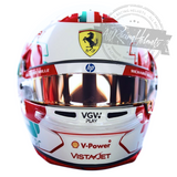 Charles Leclerc 2024 F1 Imola Grand Prix Replica Helmet Scale 1:1