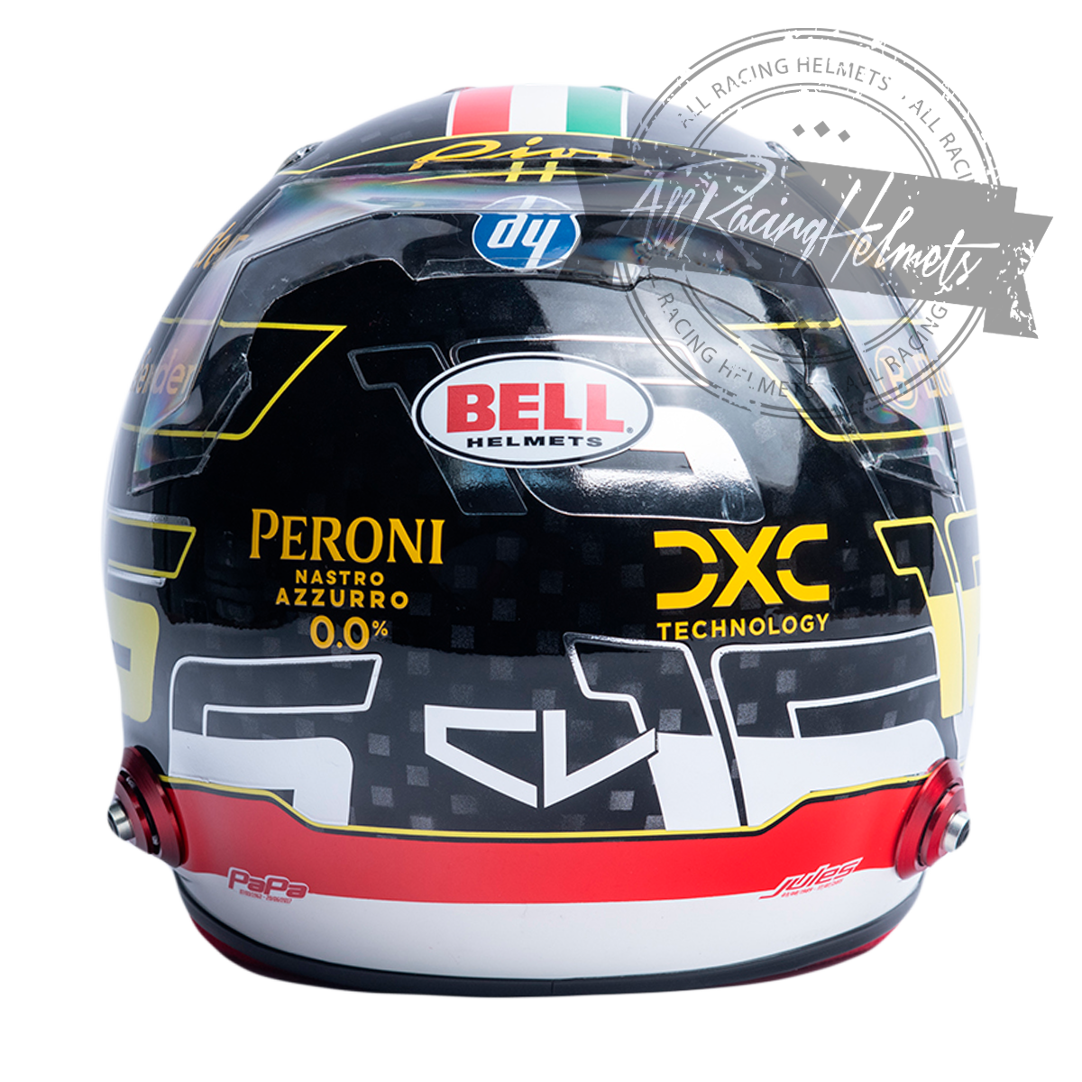 Charles Leclerc 2024 Monza GP F1 Replica Helmet | Full Scale 1:1 Charles Leclerc 2024 Monza GP F1 Replica Helmet | Full Scale 1:1