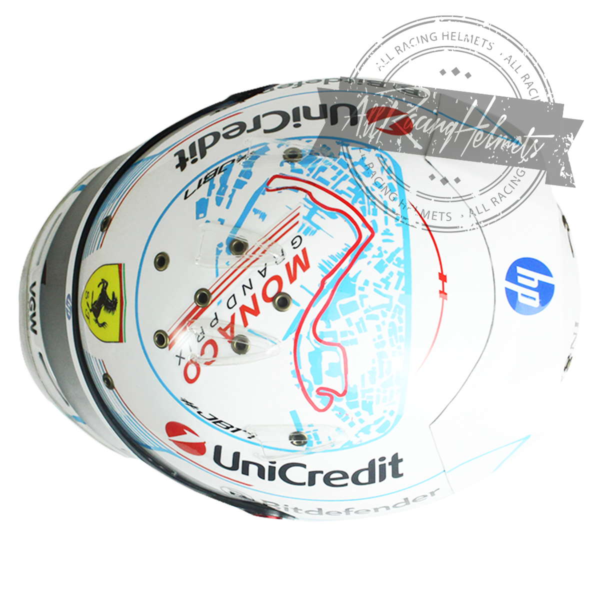Charles Leclerc 2025 Monaco GP F1 Replica Helmet 1:1 Scale