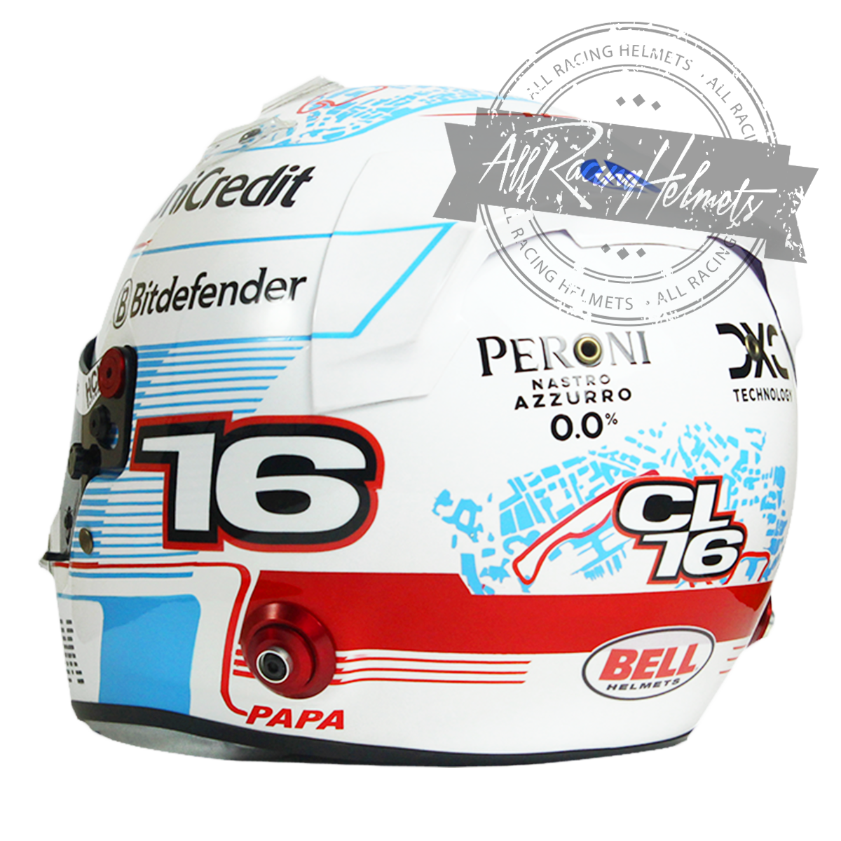 Charles Leclerc 2025 Monaco GP F1 Replica Helmet 1:1 Scale