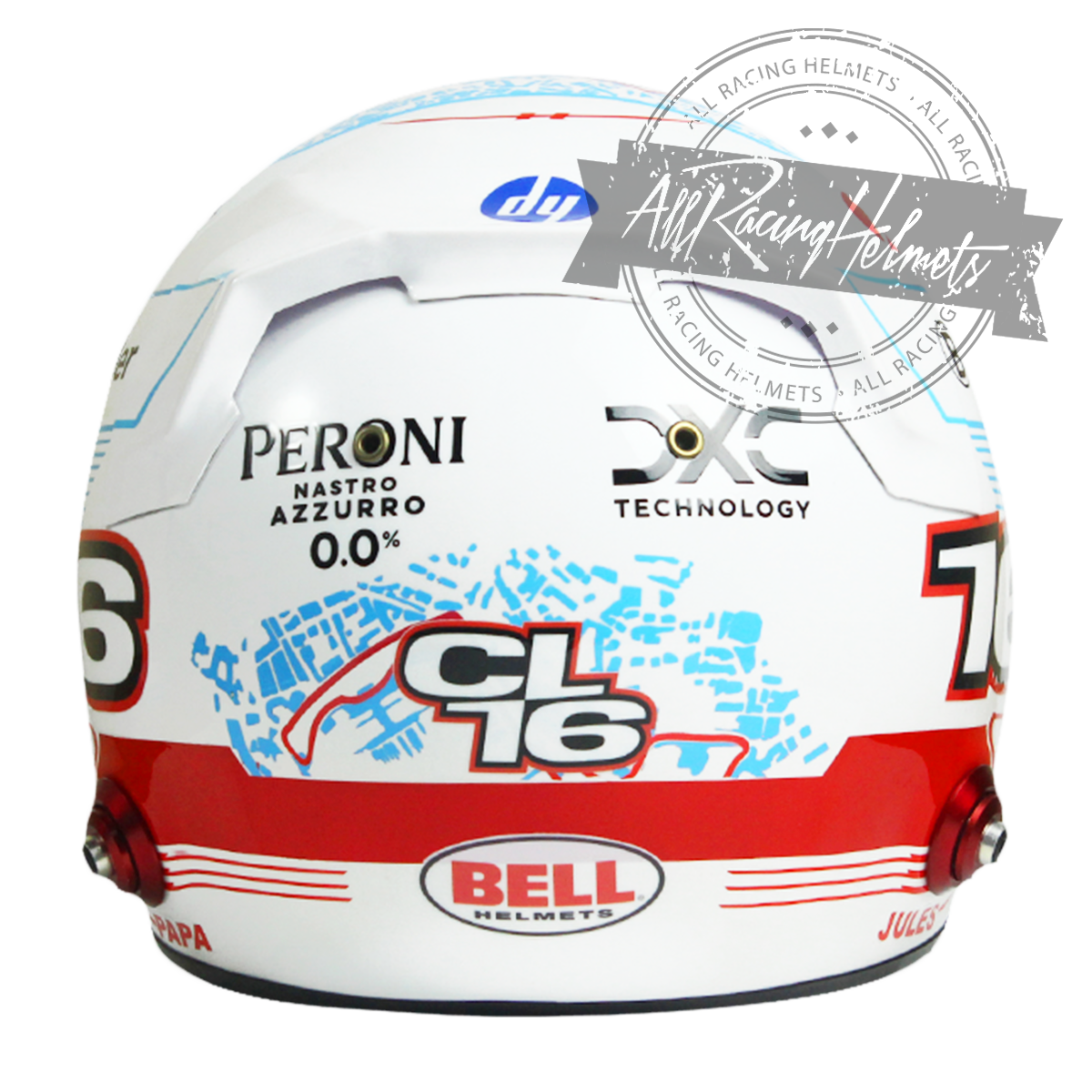 Charles Leclerc 2025 Monaco GP F1 Replica Helmet 1:1 Scale
